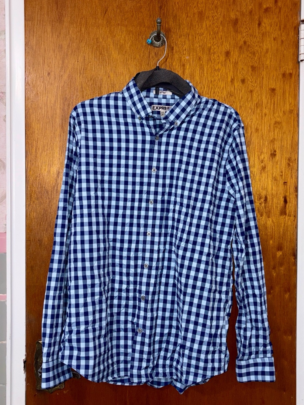 Express Fitted Button Up